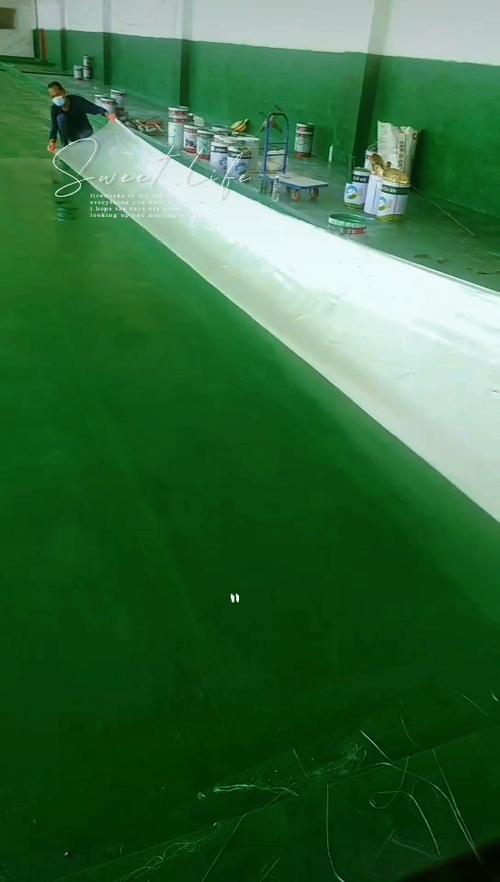 VEF地坪贴布施工